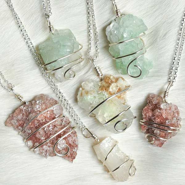 Как сделать кулон из камня