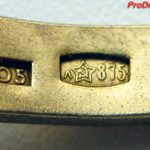 Клеймо пробы 875
