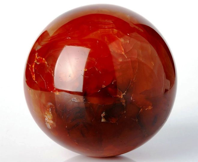 шар из сердолика