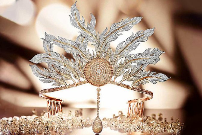 Тиара Nature's Glow от Rio Tinto и Chow Tai Fook