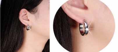 Все о серьгах из медицинской стали