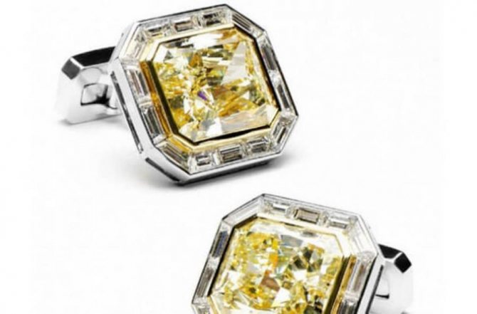 Запонки Asscher